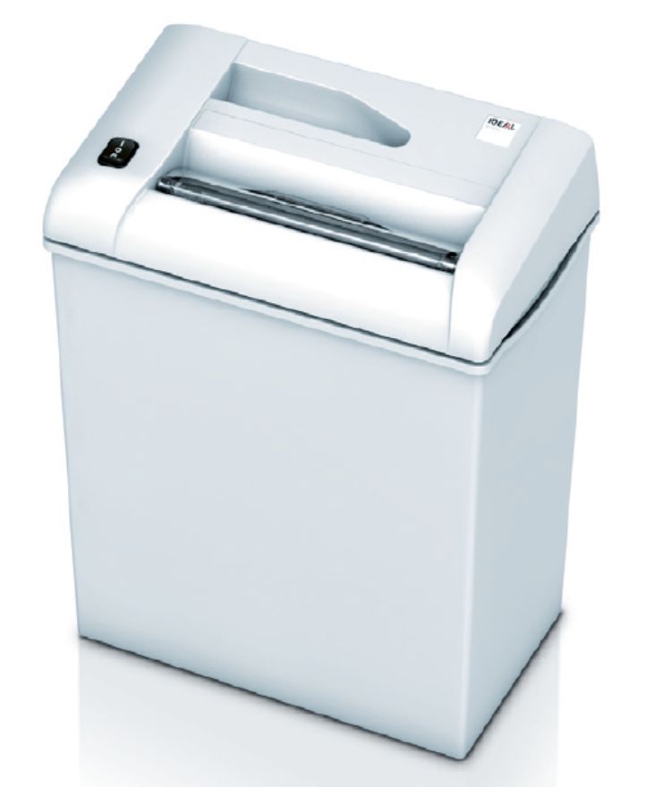 خردکن کاغذ اداری IDEAL 2220 – مدل کم‌حجم و قابل‌اعتماد برای استفاده روی میز کار